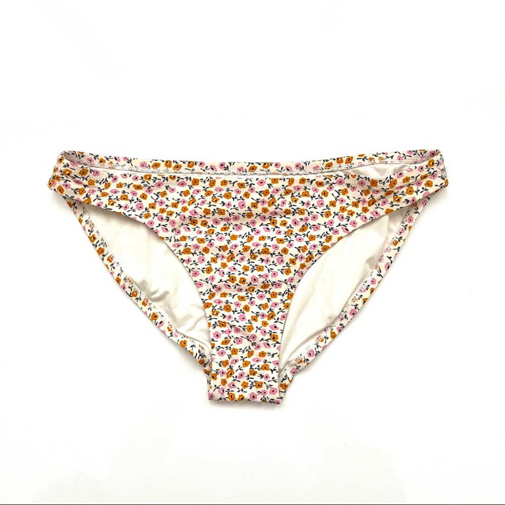 J. Crew Bikini Bottom Size Small, Daisy Floral Print (EUC)